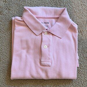 J.Crew Classic Piqué Polo Shirt in Pink – Size M